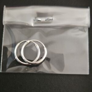 Sterling Silver Hoop Earrings
